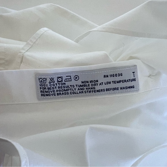 Charles Tyrwhitt Men’s White Button Down Shirt - Picture 11 of 11